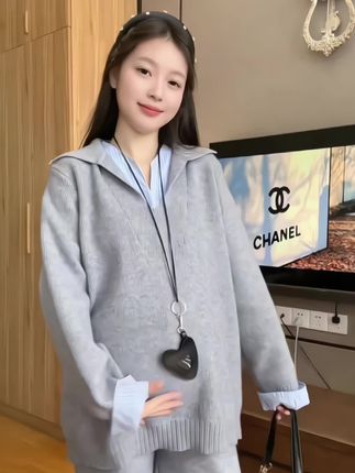 #孕期 只要衣服版型选对,大肚子也是最佳时尚单品,孕期这样穿比没怀孕的时候还要好看~#孕期穿搭 #衣服穿搭 #面料柔软舒适 #一个身体两个心跳