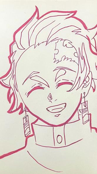 谁能拒绝一个笑着治愈你的炭治郎呢?
小博主已安排,下一张画谁,评论区告诉我!✨
#跟着抖音学画画#鬼灭之刃 #灶门炭治郎 #绘画过程#画渣日常