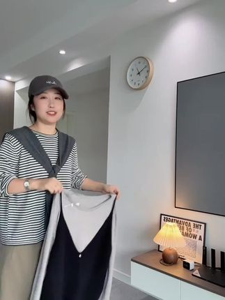 【大码】075韩剧女主穿搭套装女别致设计感叠穿吊带背心两件套#洋气上档次 #休闲减龄穿搭 #时尚穿搭 #高级感穿搭 #新款分享