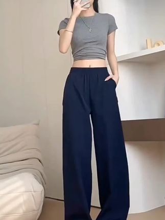 美式工装裤女,高腰显瘦,街头风百搭