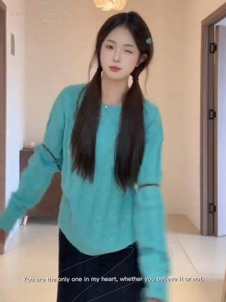 秋季2025新款韩系ins风纯欲慵懒风女装针织毛衣上衣百搭半身裙 #时装爱美穿搭时尚潮流 #穿搭推荐分享 #我的日常搭配 #搭配到位 #极简穿搭记