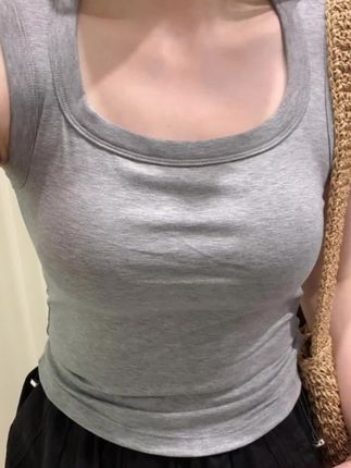 (春节不打烊)奥魅儿四季百搭高品质新款正肩显瘦百搭运动背心内搭