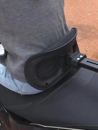 尾箱摩托车踏板折叠靠背,护腰骑行摩托车腰靠,电动车靠背,摩托靠背#靠背#护腰靠背#折叠靠背#摩托车靠背#电动车靠背