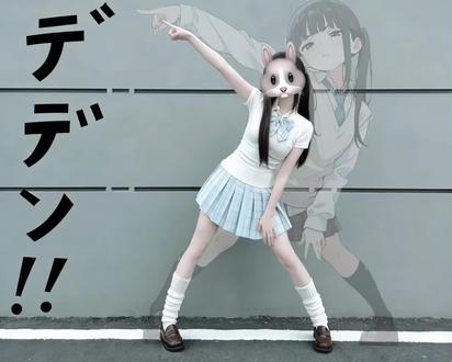 鸡蛋那边领#不愧是jk #JK #jk拍照姿势