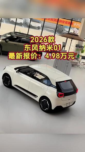 2026款纳米01最新行情,大家注意看啊#东风纳米01 #汽车降价#懂车帝 #每天推荐好车 #dou好车