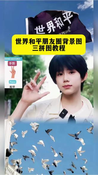 世界和平朋友圈背景图三拼图怎么做教程来了 #世界和平朋友圈背景图 #醒图 #醒图创作者 世界和平壁纸 世界和平朋友圈背景图教程 世界和平朋友圈九宫格 愿世界和平朋友圈配图 世界和平背景图 世界和平手势拼图 #世界和平手势拼图 #世界和平手势 世界和平朋友圈背景图 世界和平微信背景图
