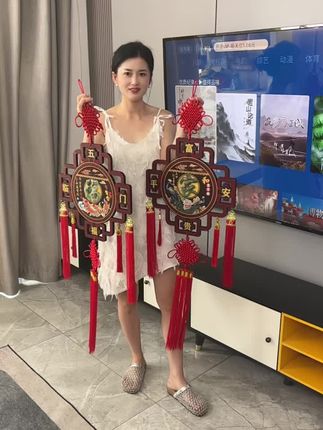 #客厅挂件 #电视背景墙挂件