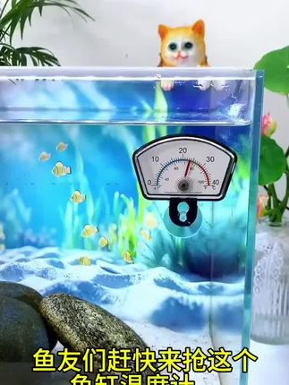 【奇妙妙】鱼缸温度计水温水族箱专用显示屏高精准度缸内测温仪器