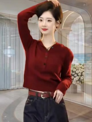 #针织衫 #穿搭 #显瘦遮肉 #穿出女人味