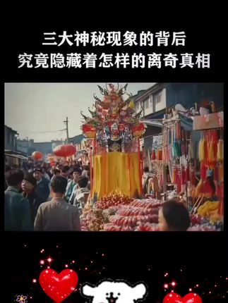 三大神秘现象的背后究竟隐藏着怎样的离奇真相#揭秘 #冷知识