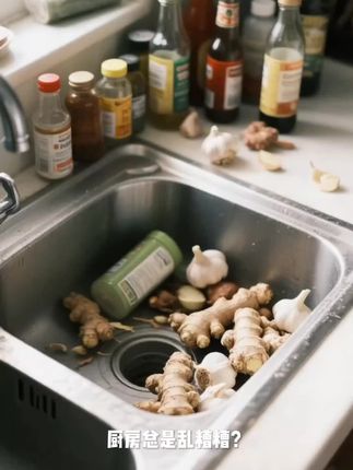 厨房挂一个常用的大蒜葱姜,用它收纳拿取也方便#好物推荐分享 #居家好物 #超实用 #免打孔沥水篮收纳筐