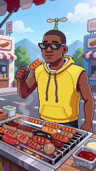 吃饱了才有力气摸金!#地铁赛事创作者激励计划 #和平精英地铁逃生赛事 #和平精英地铁逃生 #日常瞎画al生成 #玩游戏我是认真的