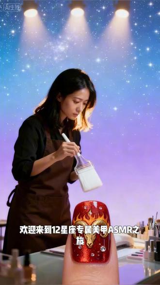 12星座专属美甲
#asmr助眠视频