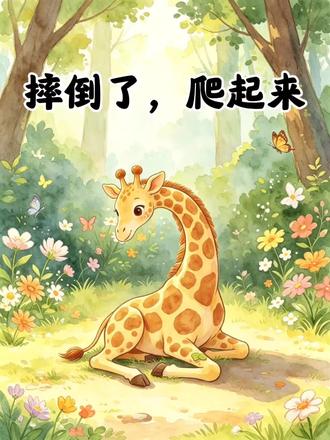 📚《摔倒了,爬起来》 🦒✨
人生哪有不摔跤的时刻?重要的是拍拍土,继续向前走 🌼🦋#儿童睡前故事 #创作者中心 #创作灵感 #亲子阅读时光 #成长经历 @抖加🔥上热门🔥dou+🔥热点宝