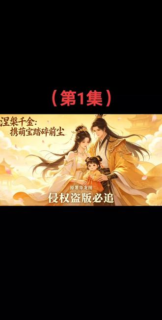 第一单元:重生觉醒,当场撕毁婚约(第1集) 涅槃千金:携萌宝踏碎前尘
原著:华龙图|盗版必究
前世惨遭渣男闺蜜灭家、丧子坠楼,苏清颜携天才萌宝重生婚礼宴!手撕白莲花、碾压凤凰男,商界帝王默默守护,商战宅斗双线逆袭,血债必偿,涅槃圆满。#古言小说 #都市 #家庭 #重生