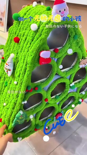 耗时2天,终于赶在圣诞节前完成啦!宝爸们快来抄作业!给宝宝的专属圣诞礼物!#圣诞节 #圣诞树DIY #奶爸 #宝爸 #手工diy