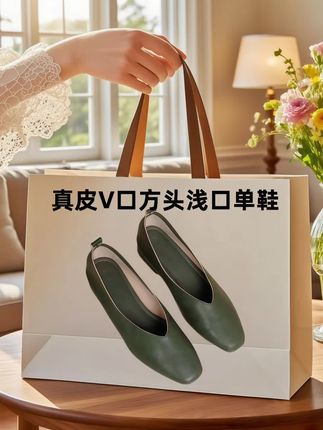 第43集#好穿又好搭 挖到宝了姐妹们!这双V口单鞋直接让我焊在脚上了好吗!👠 小方头+V口设计真的是显腿神器!V口刚好卡在脚踝最细处,视觉上腿直接拉长腿部线条,小方头圆润不挤脚,脚趾头在里面能自由呼吸~ 浅口款式露一丢丢脚背,春夏穿超清爽,配牛仔裤是随性韩系风,搭碎花裙秒变温柔姐姐,就连通勤西装裤都能搭出利落感,百搭到想给设计师磕头! 最绝的是两种跟型可选!低跟款软fufu的,走路像踩棉花,逛一天街脚都不酸,一脚蹬设计对懒人太友好,早上迷糊着就能套上出门;粗跟款才4cm,稳到能追公交,悄悄增高还不晃,气场直接拉满~ 日常约会、聚餐,旅行。去上班穿都超合适 谁穿谁好看 #优雅气质 #穿出高级感 #爆款美鞋 #我要上热门