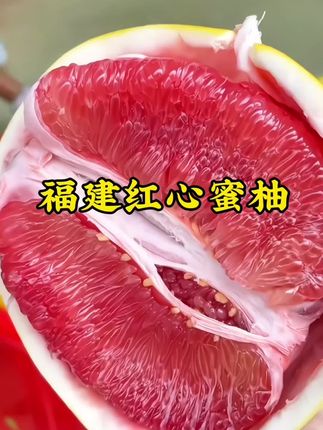 正宗福建平和老树红心蜜柚!皮薄肉厚,汁水充盈!超好吃😋#福建平和蜜柚 #柚子 #新鲜采摘 #蜜柚 #优质农产品