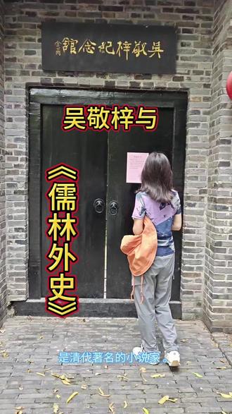 吴敬梓《儒林外史》#历史 #知识科普 #知识分享