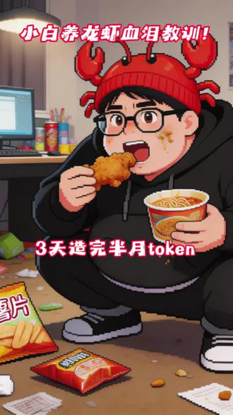 养OpenClaw龙虾的宝子注意了!别再让你的傻大虾霍霍token了,勤俭持家+关掉无效定时任务,这两个避坑点记死!#openclaw #openclaw避坑