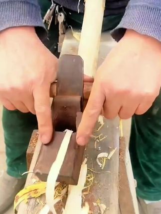圆形刨 #木工手刨 手提电刨子 #电刨子 #木工好帮手 卡刨 #半圆刨 圆刨子木工专用 老式圆刨子