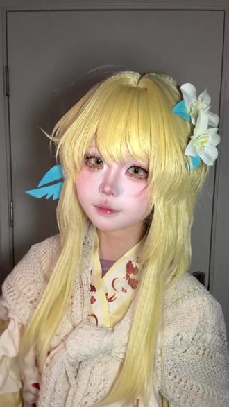 琴瑟指尖轻弹 燕子檐下呢喃#荧 #原神 #私设