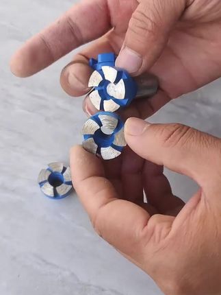 这款金刚打磨头,不管是瓷砖,石材,都能轻松打磨#打磨头