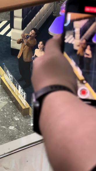 谁懂来北京遇到田曦薇活动的惊喜!!!简直是香香软软小蛋糕🥰#北京合生汇 #田曦薇 #周生生