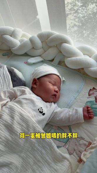 刘一蛋每天茁壮成长,跟打气球一样😂就一个月,Coco 带大家看一下,曾姐头发熬白了@刘鸿飞 先生 #记录真实生活 #日常vlog #刘鸿飞313 #新生儿