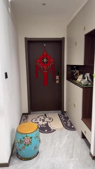 【2026闪耀实心鎏金大葫芦】手编桃木中国结客厅家居福字背景挂件#中国结 #桃木挂件 #喜庆用品 #家居饰品 #春节装饰品推荐