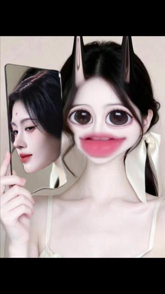 与自担镜子侧脸的p图教程来啦 #镜子侧脸 #蓝仁特效 和自担镜子侧脸教程 #醒图焚决的神 #质感美学 #人类对醒图的开发不足百分之一 蓝仁镜子侧脸 侧脸镜子拍照蓝仁 和爱豆镜子侧脸p图 鞠婧祎镜子侧脸 侧脸镜子拍照教程 侧脸镜子拍照蓝仁特效教程