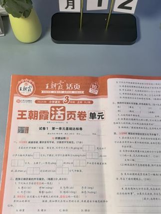 #王朝霞活页卷 终于上新了,一套在手,整个学期都不用担心了#三年级#王朝霞#小学教辅书推荐