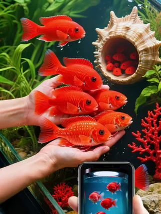 #水族爱好者 #观赏鱼 #养鱼日记 #养鱼养心 #鹦鹉鱼