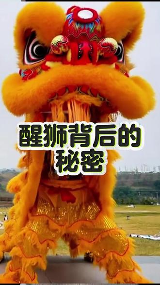 醒狮背后的秘密#上热门 #醒狮 #舞狮