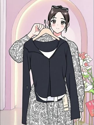 丝柏舍2025秋装新款女装通勤简约撞色假两件连帽打底衫S53X6277E#今日穿搭 #初秋穿搭 #入秋穿搭 #穿出自己的风格