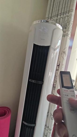 空调开制热出凉风#空调制冷空调维修 #空调