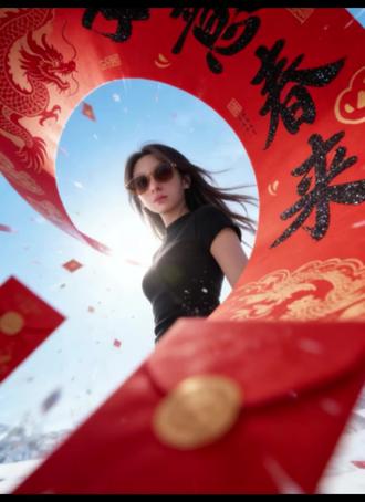 过年春联照#豆包ai#豆包Ai #春联照