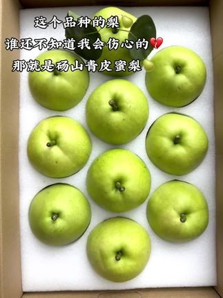 来自安徽砀山的青皮蜜梨 打开竟如此惊艳!个头饱满,吃起来脆甜无渣,秋冬天气干燥怎么能少的了梨呢,冰糖雪梨炖起来 喜欢吃梨的姐妹们快冲鸭#超便宜超划算 #新鲜应季水果 #优质农产品 #口感特别好 #好吃不贵经济实惠