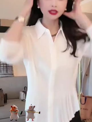 #早秋新款 #百搭衬衫 #显瘦穿搭