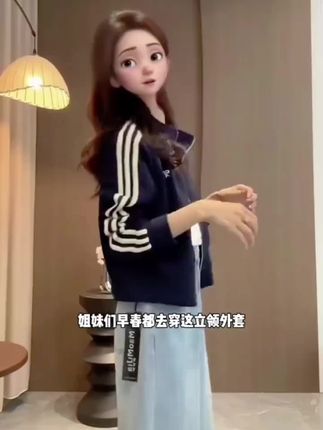 2025爆款短款三条杠薄款棒球服外套女春秋季宽松时尚美式运动上衣 #爆款棒球服 #秋季穿搭 #外套分享 #运动穿搭