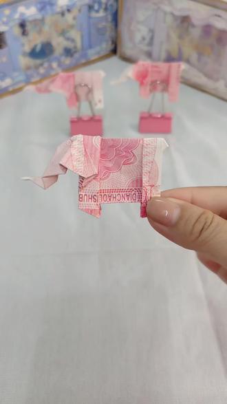 超级可爱的大象折纸教程来了##手工折纸 #折纸教程 #简单易学折纸教程 #动物折纸 #大象