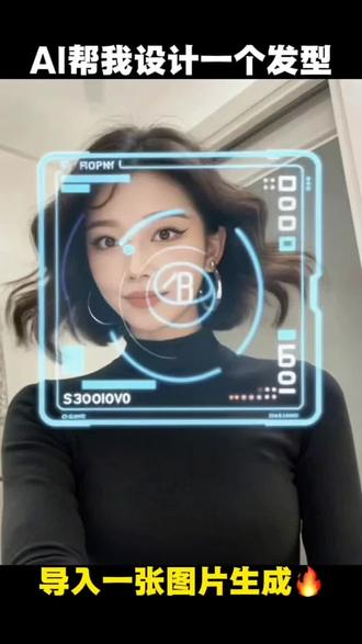 免费帮大家设置个发型赶紧来#当年轻人用ai设计新年发型 #剪映 #ai帮我设置一个发型 #ai #发型
