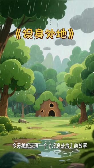 成语故事之《设身处地》#儿童睡前故事#幼儿启蒙#儿童动画