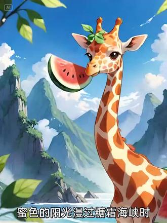 《AI山海经:甜浪屿漫游录》