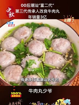 家好正宗潮汕牛肉丸,Q弹爆汁,肉质紧实,满满的幸福感 #感人故事 #情感节目 #牛肉丸 #牛肉丸超好吃 #潮汕正宗牛肉丸