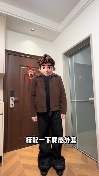 胖男孩勇敢尝试穿搭#男生穿搭 #原牛