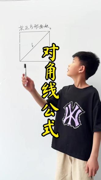 #小学数学 #奥数思维训练方法 #每日一题
对角线公式,勾股定理,拼图法