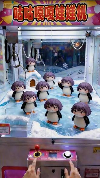 第一次就抓到了!属于我的咕咕嘎嘎#咕咕嘎嘎 #娃娃机 #抓娃娃 #抓娃娃技巧 #咕咕嘎嘎