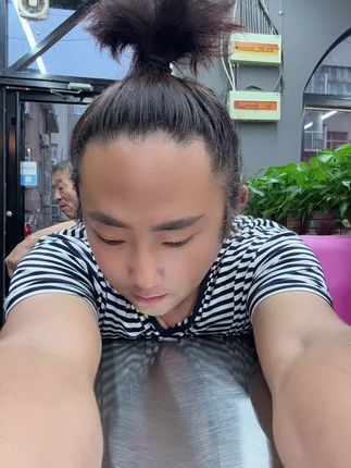 #咦这发型牛逼滴很啊
