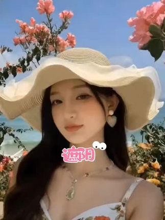 草帽女2025新款夏季蕾丝蝴蝶结草编帽出游防晒帽子沙滩海边大帽檐#遮阳帽#防晒帽 #大帽檐遮阳帽 #遮阳防晒帽